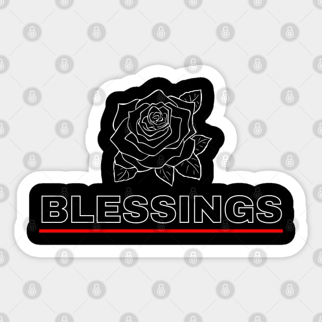 BLESSINGS Sticker by Popular_and_Newest